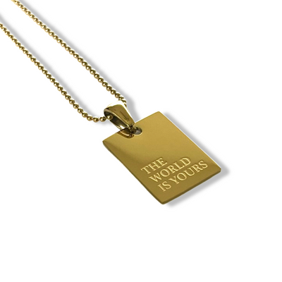 The World Is Yours Necklace